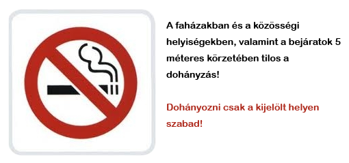 Dohányzás figyelmeztetés
